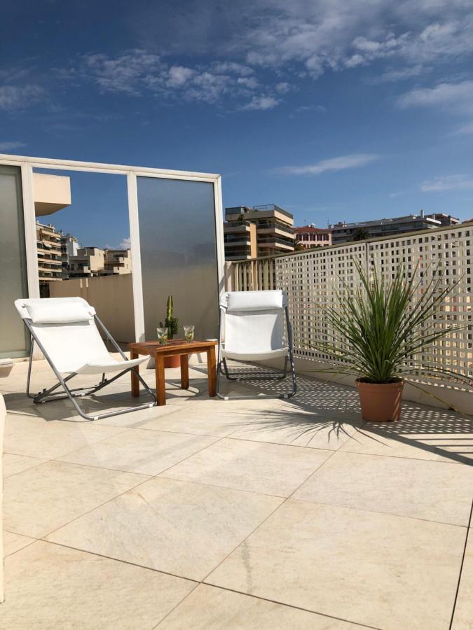 Esterel Terrasses, Roof Top, Plage, Parking Payant Cannes Bagian luar foto